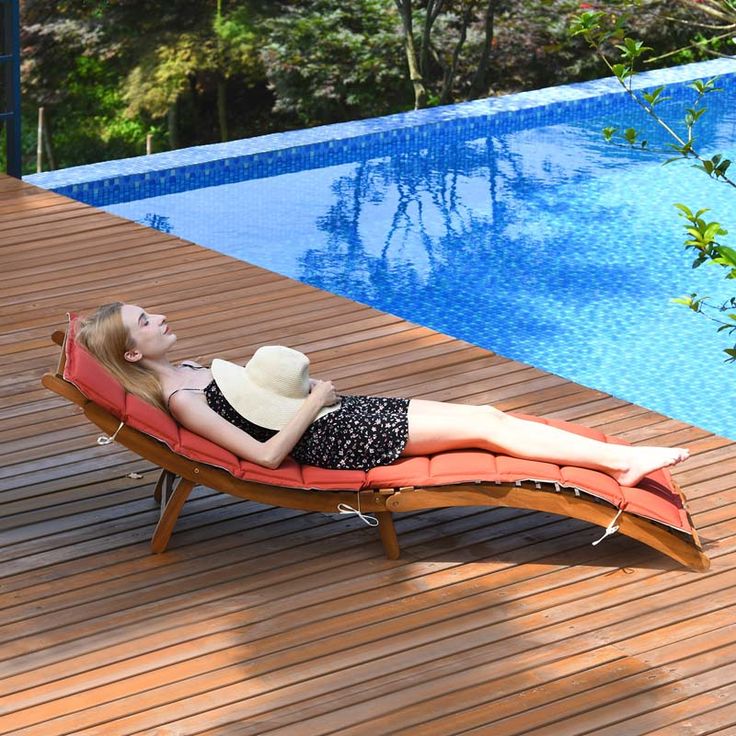 Sun Lounger Recliner Pillow