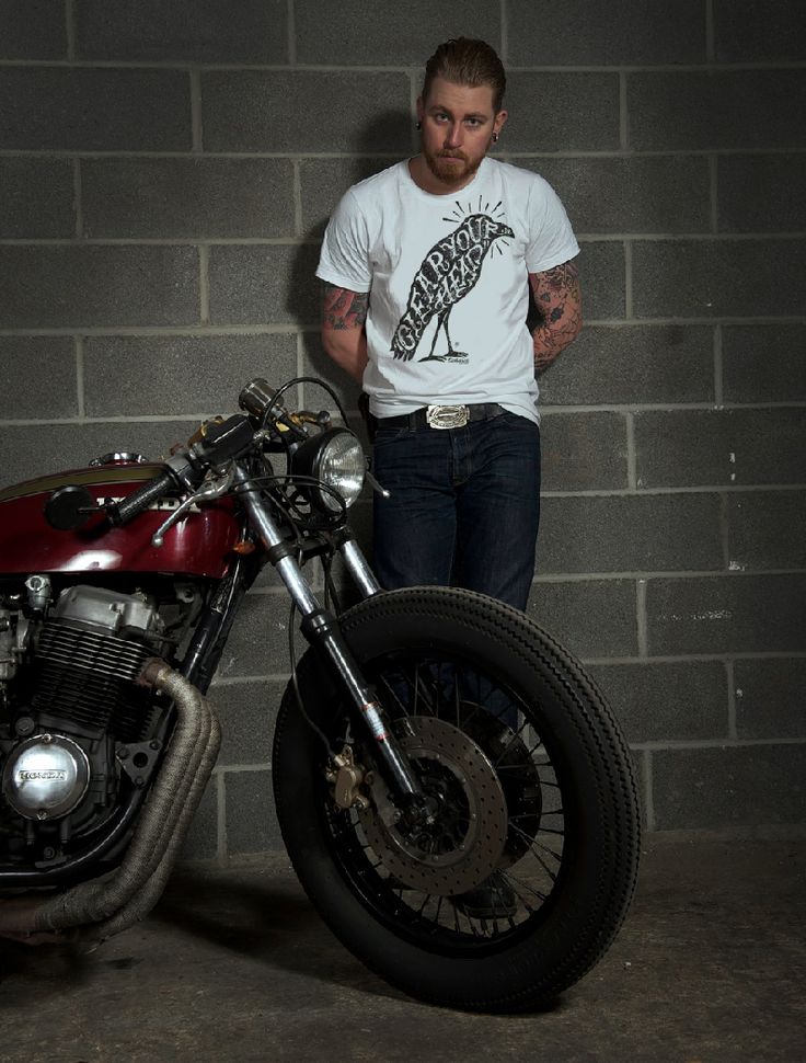 Tee-shirt by gentlemen's factory Design : Bruno Allard Photo : Laurent Scavone Moto : Honda 750 ... Tee-shirt by gentlemen's factory Design : Bruno Allard Photo : Laurent Scavone Moto : Honda 750 ...