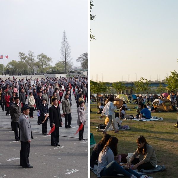 The Dmz North Korea South Korea Border Copyright Bodhikai