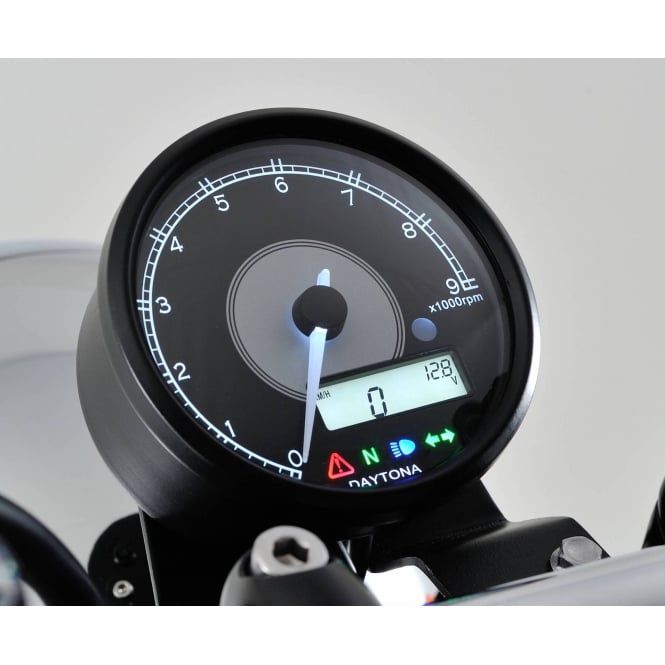 Honda CB 500 KM//H Aftermarket Instrument Cluster Black Gauge Faces