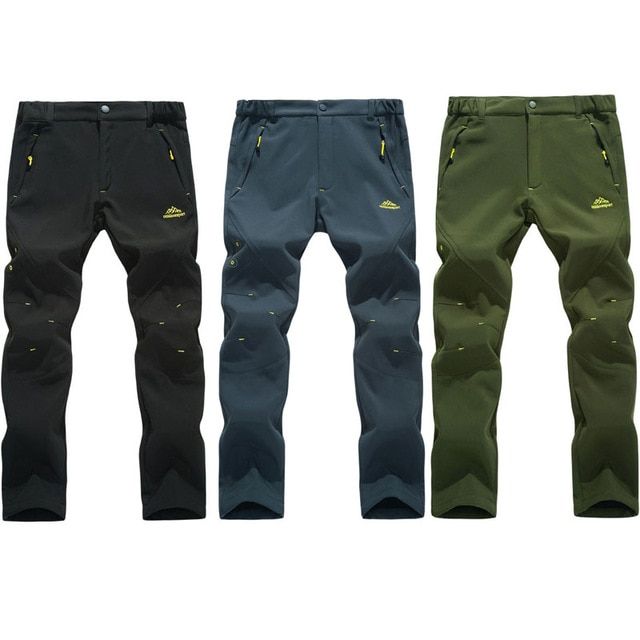 <b>2018</b> New <b>Men's Winter Trekking</b> Pants Outdoor Waterproof ...
