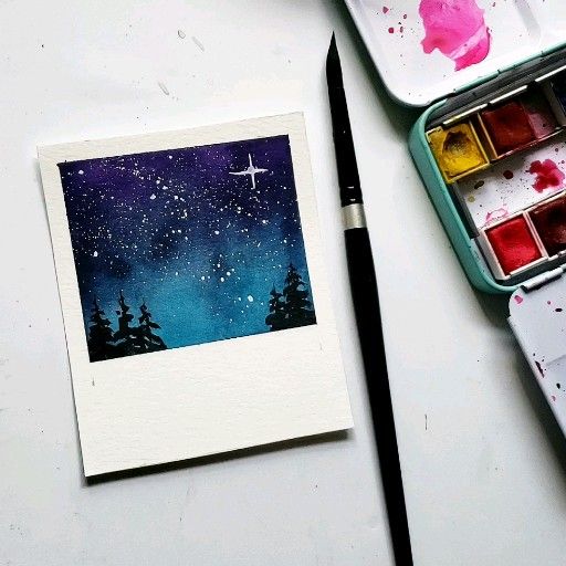 wallpapers Polaroid Fotos Malen pinterest