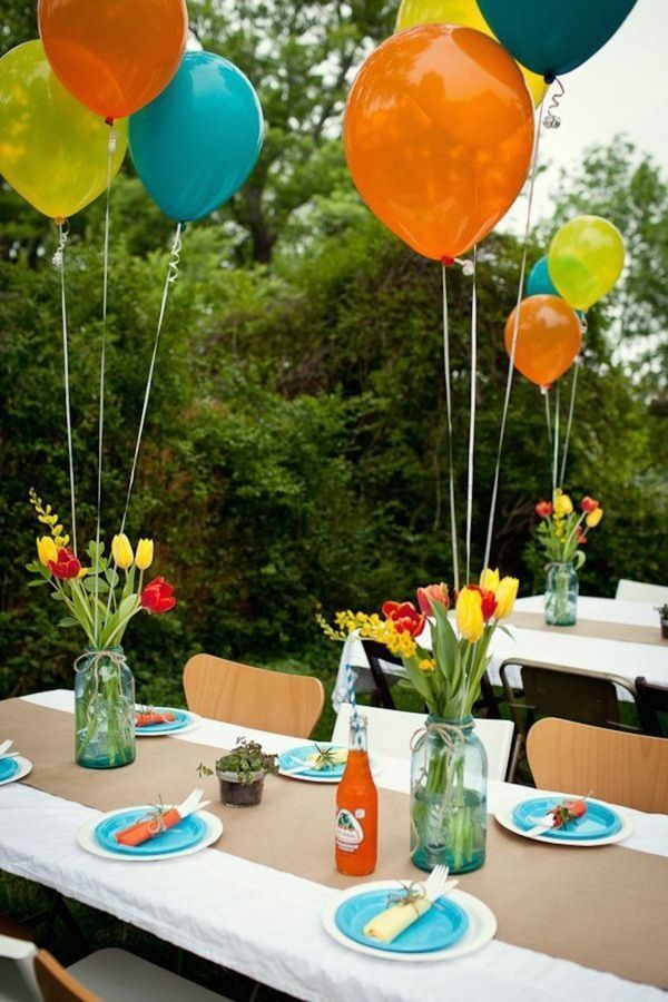 Garden Party Decoration Ideas Room Decorating