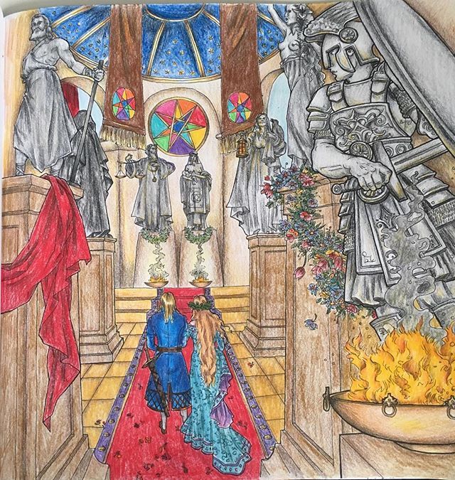 Gameofthronescoloringbook Gameofthrones Fabercastellpolychromos Pencil ArtColored PencilsColouring Book GamesGame Of ThronesValar
