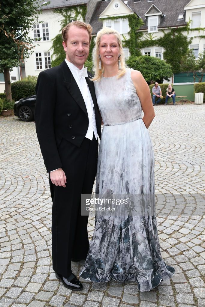 Princess Felipa Von Bayern And Her Husband Christian Dienst During Royal Weddings Princess Photo