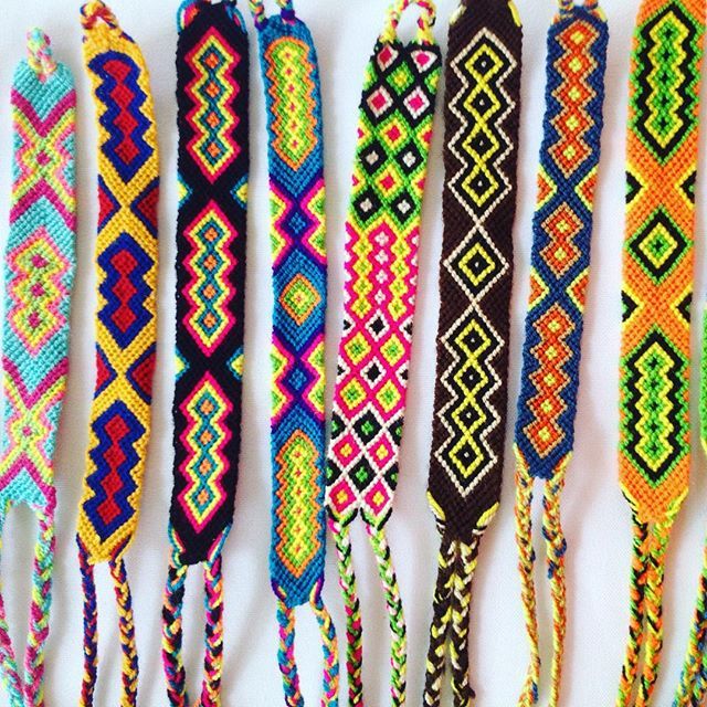 Wayuu Bracelets From A Single Thread Are Handmade And Make Wayuu Bracelets From A Single Thread Are Handmade And Make Beautiful Addition To Dress Up Any Outfit Pick Yours For Only 10 Find More Ba
