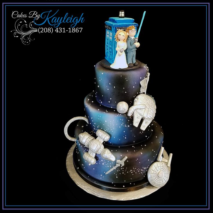 Stargate Dr Who Star Trek Cake Stargate Dr Who Star Trek Cake