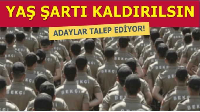 Adaylar Talep Ediyor Bekci Aliminda Yas Sarti Kaldirilsin Yastiklar Martini