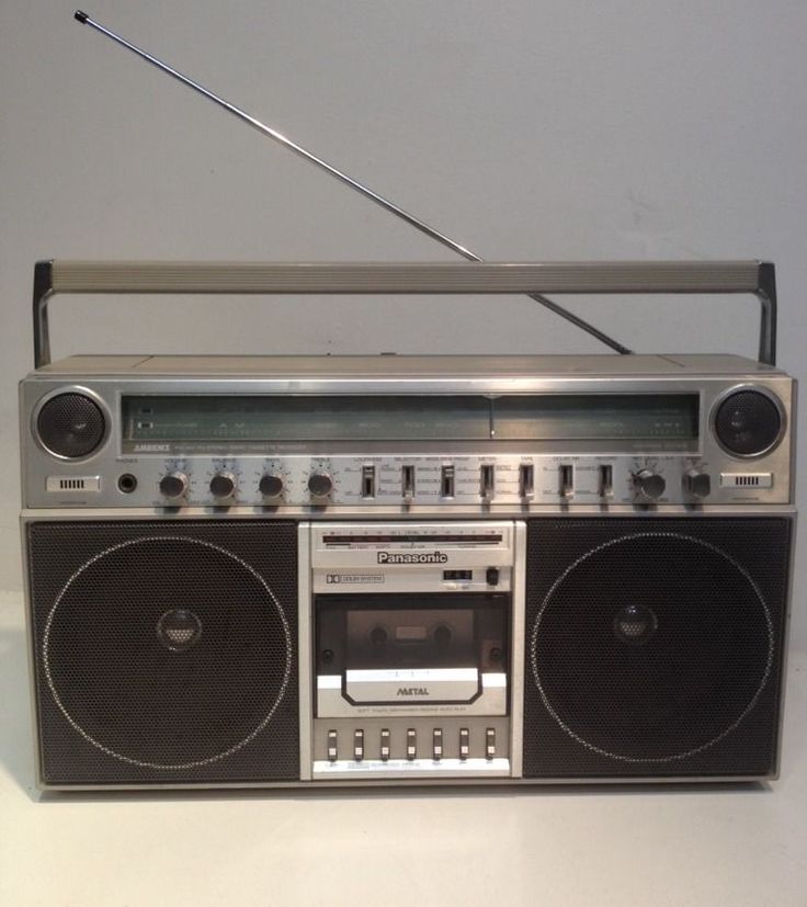 77 best 80s inspiration images on Pinterest | 80 s ...
80s Boombox Panasonic