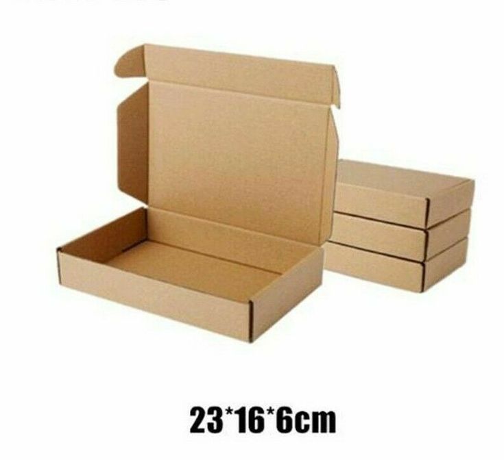 eBay #Sponsored 23166cm 10 pcs/lot Brown Paper Kraft Box Post Pack