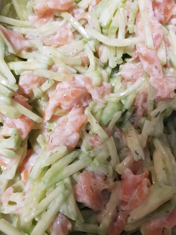 Gurken-Lachs-Salat Gurken-Lachs-Salat