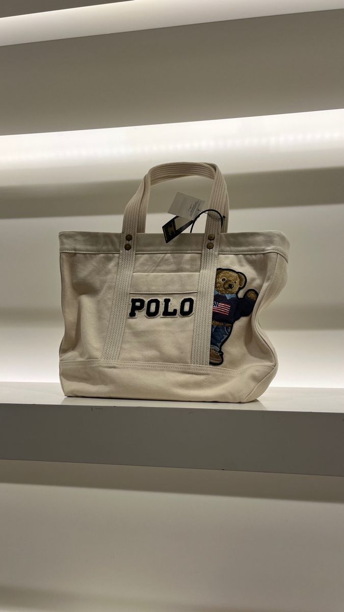 Ralph Lauren Tote Bag🧸 | Ralph lauren tote bags, Ralph lauren tote, Bags