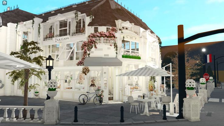 French Cafe In Bloxburg Cafe Design French Cafe French Doors french-cafe-in-bloxburg-cafe-design-french-cafe-french-doors
