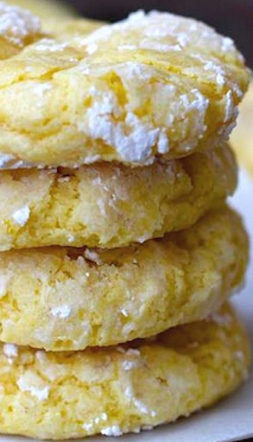 Lemon Bar Cookies Made From Cake Mix Lemon Bar Cookies Made From Cake Mix