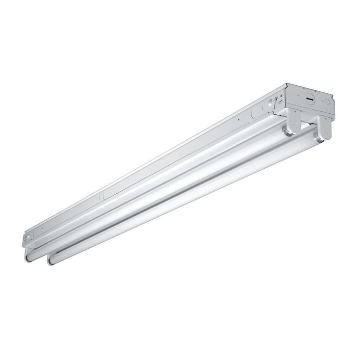 Metalux 4 Ft White Fluorescent Strip Light Fixture With 2 T8 Sockets Ssf 232 Unv Eb81 U The Home Depot Commercial Lighting Fixtures Fluorescent Strip Light Fixture, 4 Fluorescent Light Fixture