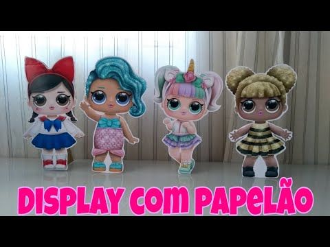 Lol Muñecas Personalizado Palabra Arte Regalo de Cumpleaños Hija de impresión de la novedad
