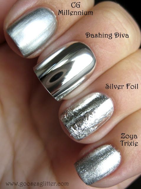 I Ve Been Hunting Down That Silver Chrome Color This Blog Contains I Ve Been Hunting Down That Silver Chrome Color This Blog Contains Pretty Much Every Nail Polish Ever Wanted Ooh Looky In 2018 Pinterest