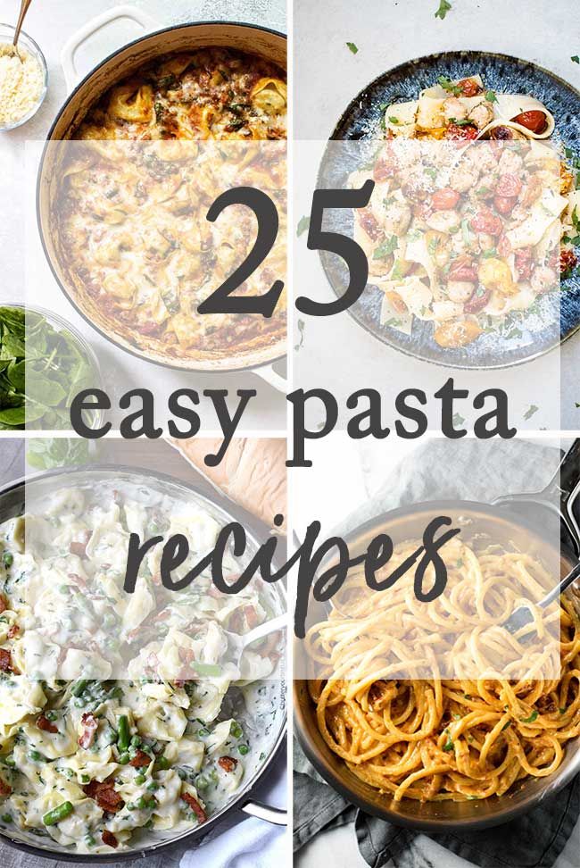 The Top Five Easy Pasta Recipes To Make In Minutes Or Less Including The Top Five Easy Pasta Recipes To Make In Minutes Or Less Including