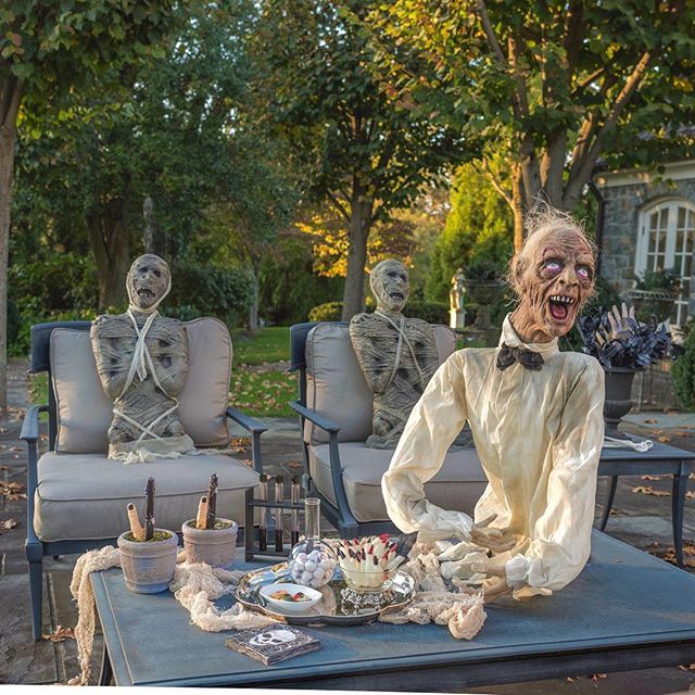 halloween cocktail hour restoration hardware chairs and table perch - Restoration Hardware Halloween halloween cocktail hour restoration hardware chairs and table perch - Restoration Hardware Halloween