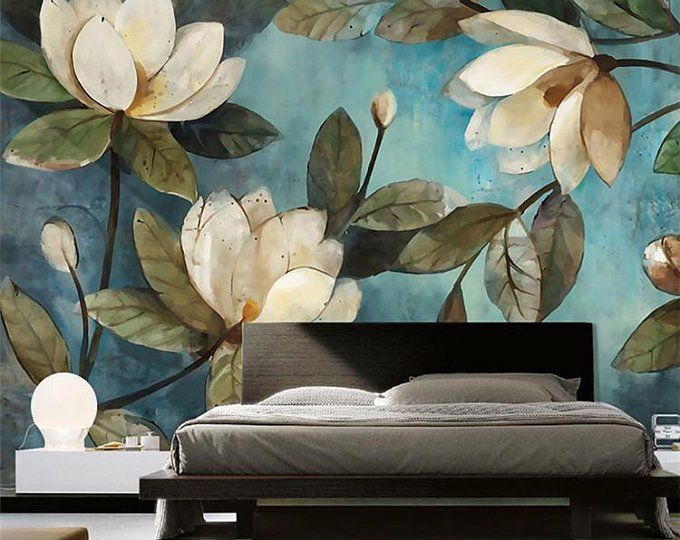 Fabulous Oil Painting Wallpaper Wall Mural Cherry Tree Wall Etsy Fabulous Oil Painting Wallpaper Wall Mural Cherry Tree Wall Etsy