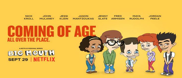 Big Mouth | Big mouth, Coming of age, Best tv shows