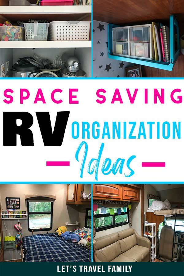 45 Easy RV Organization Accessories And Hacks  Travel trailer organization,  Travel trailer camping, Rv organization