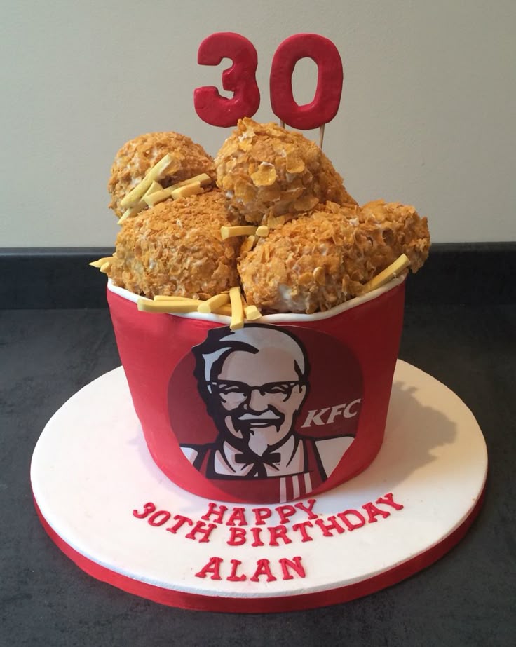 Kfc Bucket Birthday Cake The Bucket Is Cake The Chicken Is Rice Krispie Treats Www Kellyscakeboutique Co Uk Crazy Cakes Novelty Cakes Kfc Cake Kfc Bucket Birthday Cake The Bucket Is Cake The Chicken Is Rice Krispie Treats Www Kellyscakeboutique Co Uk Crazy Cakes Novelty Cakes Kfc Cake