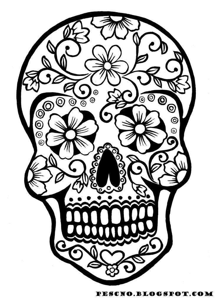 300 best grappige skeletten images on pinterest | drawings, sugar ... - Sugar Candy Skulls Coloring Pages 300 best grappige skeletten images on pinterest | drawings, sugar ... - Sugar Candy Skulls Coloring Pages