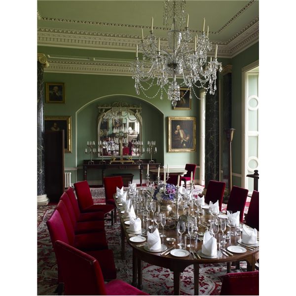 The dining room at Clandeboye House. From the archives of Country Life | Interiors | Pinterest ...