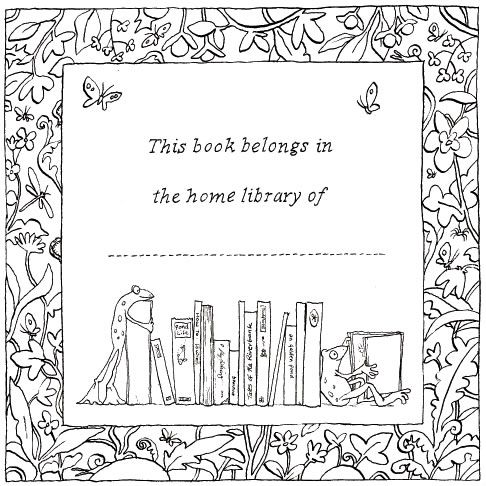 bookplate template