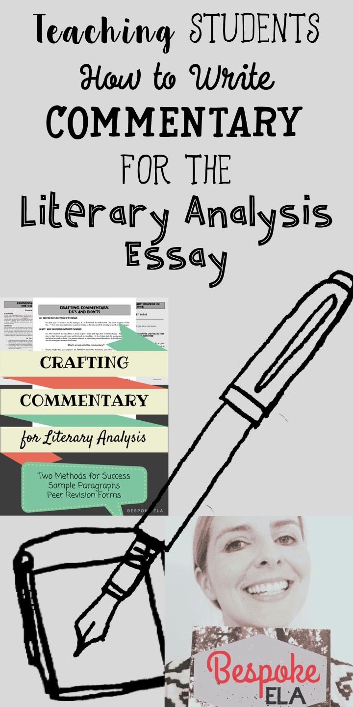 Commentary essay topics