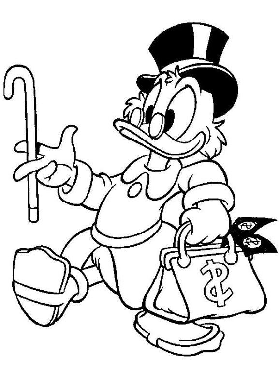 Ducktale.jpg (577×768) Coloring pages, Scrooge mcduck