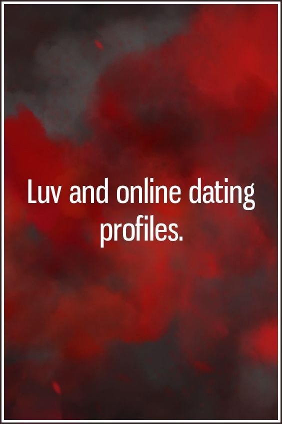 Dating profil tricks