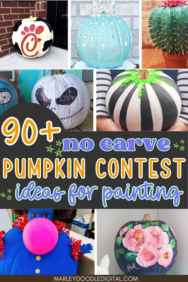 99 Cute Fun Pumpkin Painting Ideas No Carving Needed In 2024 201a8aa3ad17a1ff950abd8061275ccb