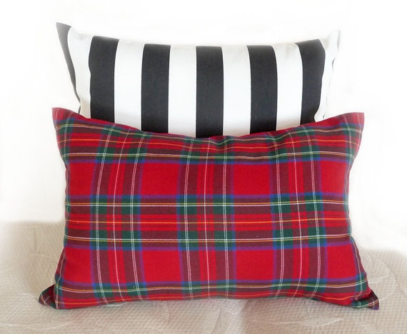 139 best Plaid Pillows Tartan Cushions images on Pinterest Pillowcases, Toss pillows and ...