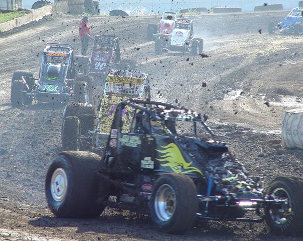 Wingless Sprint Car Crashes Wingless Sprint Car Crashes