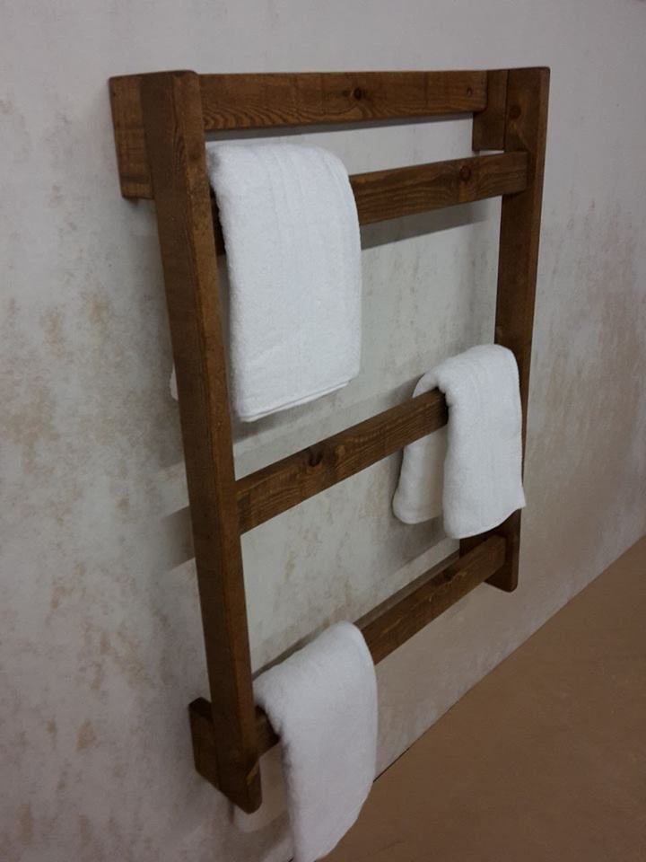 towel ladder wall mounted rustic wooden towel rail free uk pp various sizes in home furniture diy bath towel rails - Bathroom Accessories Towel Rail towel ladder wall mounted rustic wooden towel rail free uk pp various sizes in home furniture diy bath towel rails - Bathroom Accessories Towel Rail