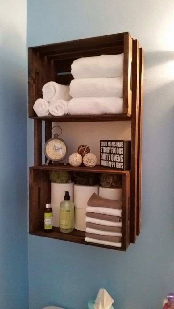 Bathroom Storage Box Crates Le Shelving Brackets Diy Bathroom Storage Box Crates Le Shelving Brackets Diy