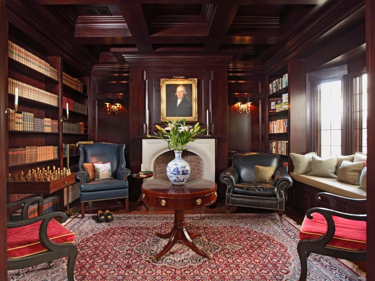 office paneling. formal gentlemanu0027s library mahogany wood paneling floor to ceiling bookshelves lido isle office p