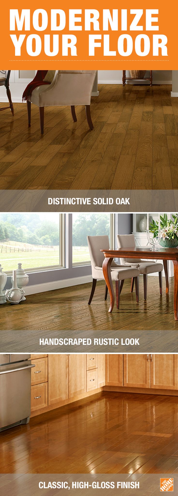 home depot flooring department