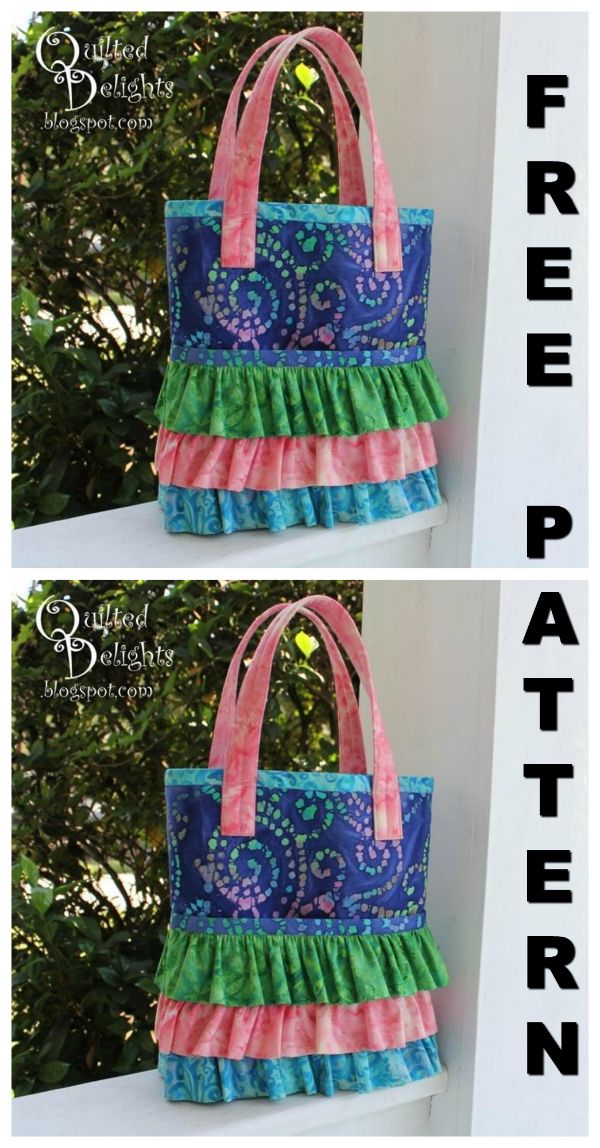 Download This FREE Pdf Pattern For The Ruffled Pocket Tote Bag Inspiration Free Bag Patterns To Download Pdf Download This FREE Pdf Pattern For The Ruffled Pocket Tote Bag Inspiration Free Bag Patterns To Download Pdf