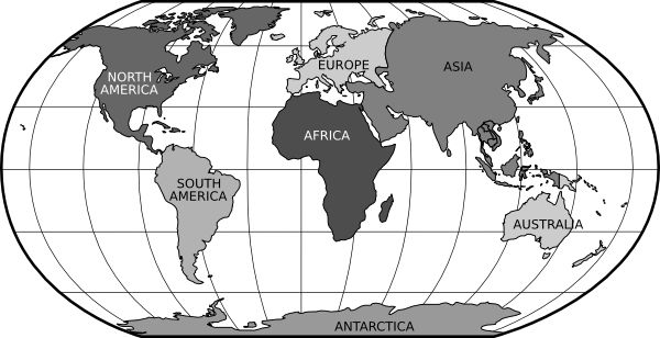 Map Of The World Black And White My Blog Map Of The World Black And White My Blog