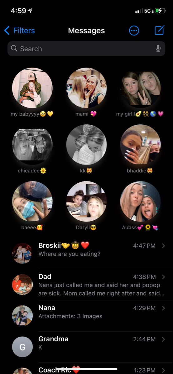 Messages in 2021 | Aesthetic contact names iphone, Phone inspiration