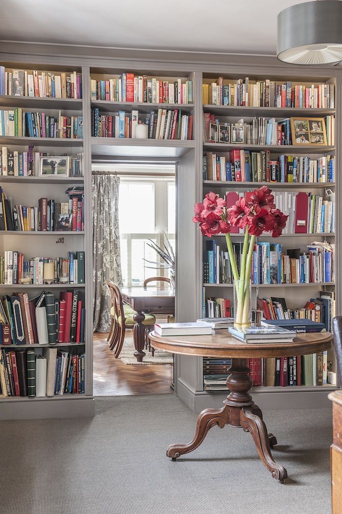 Best 25 Painted Bookshelves Ideas On Pinterest Living Room Floor To Ceiling Wraparound Bookcase