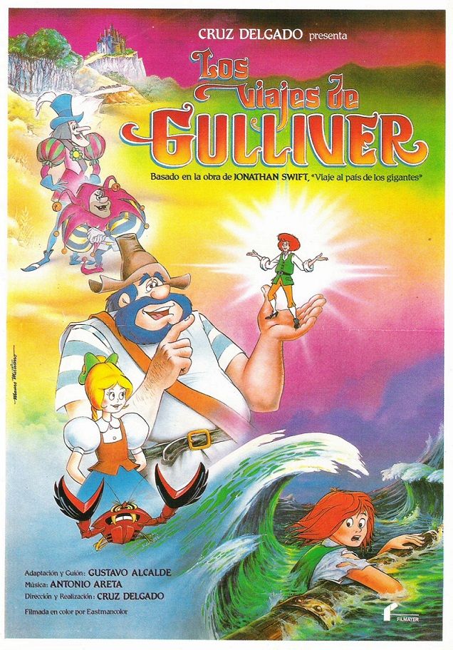 Los Viajes De Gulliver 1983 Tt0086538 Cesp Películas De Animación Peliculas De Terror
