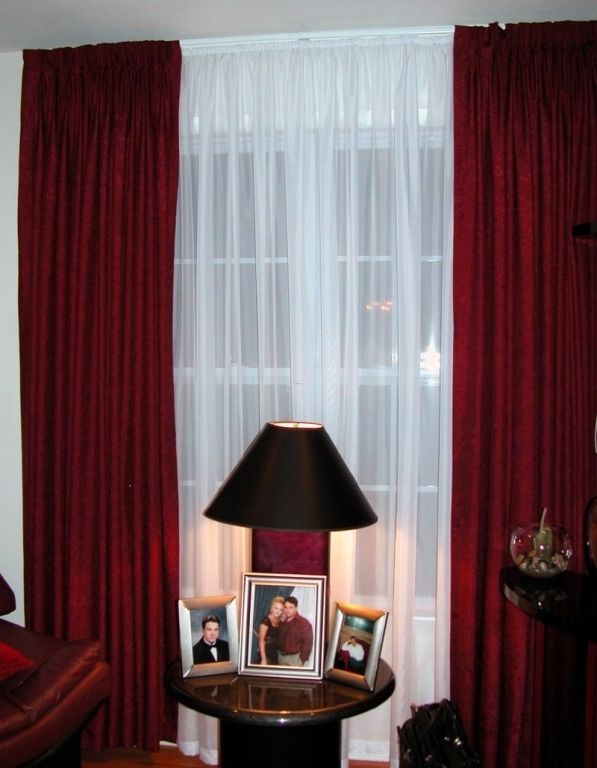 12 Ideas De Cortinas Para La Sala Decoracion Interiores Sala Cortinas Decoracion De Interiores, Red And White Curtain Ideas