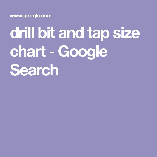 23 best Conversion Charts(Inches-mm etc) images on Pinterest - sample tap drill chart 23 best Conversion Charts(Inches-mm etc) images on Pinterest - sample tap drill chart