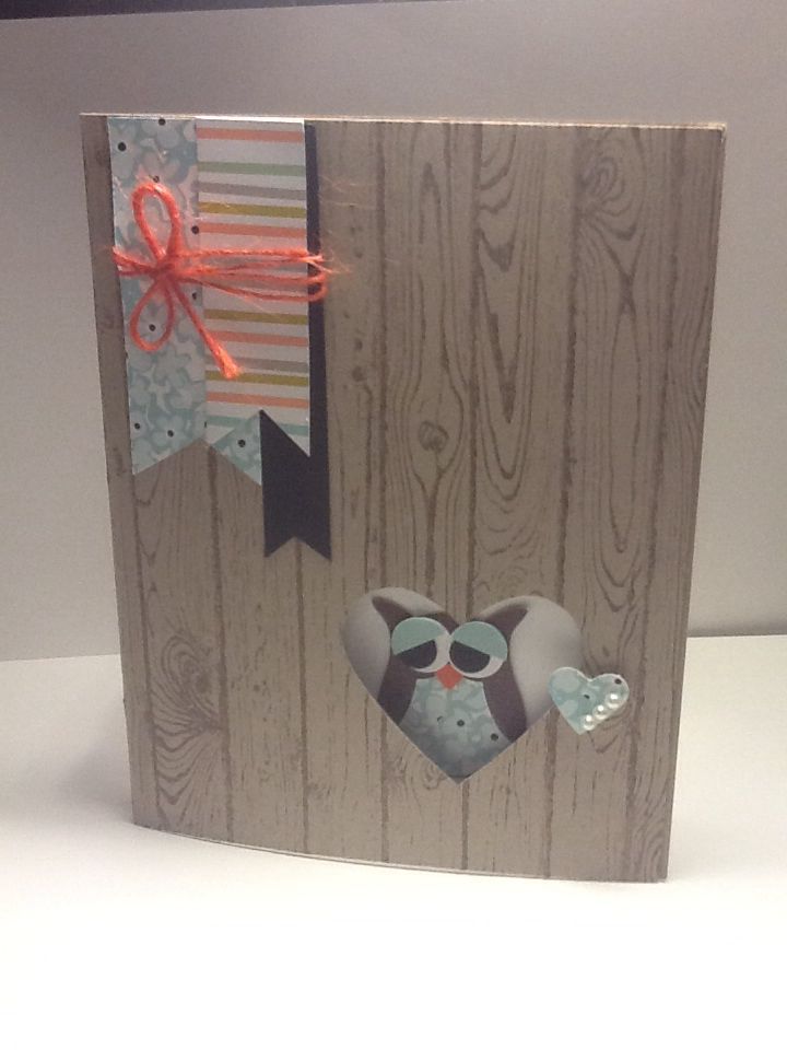 Pin By Patti Bossi Stampin Up Demo On My Card Creations Owl Card