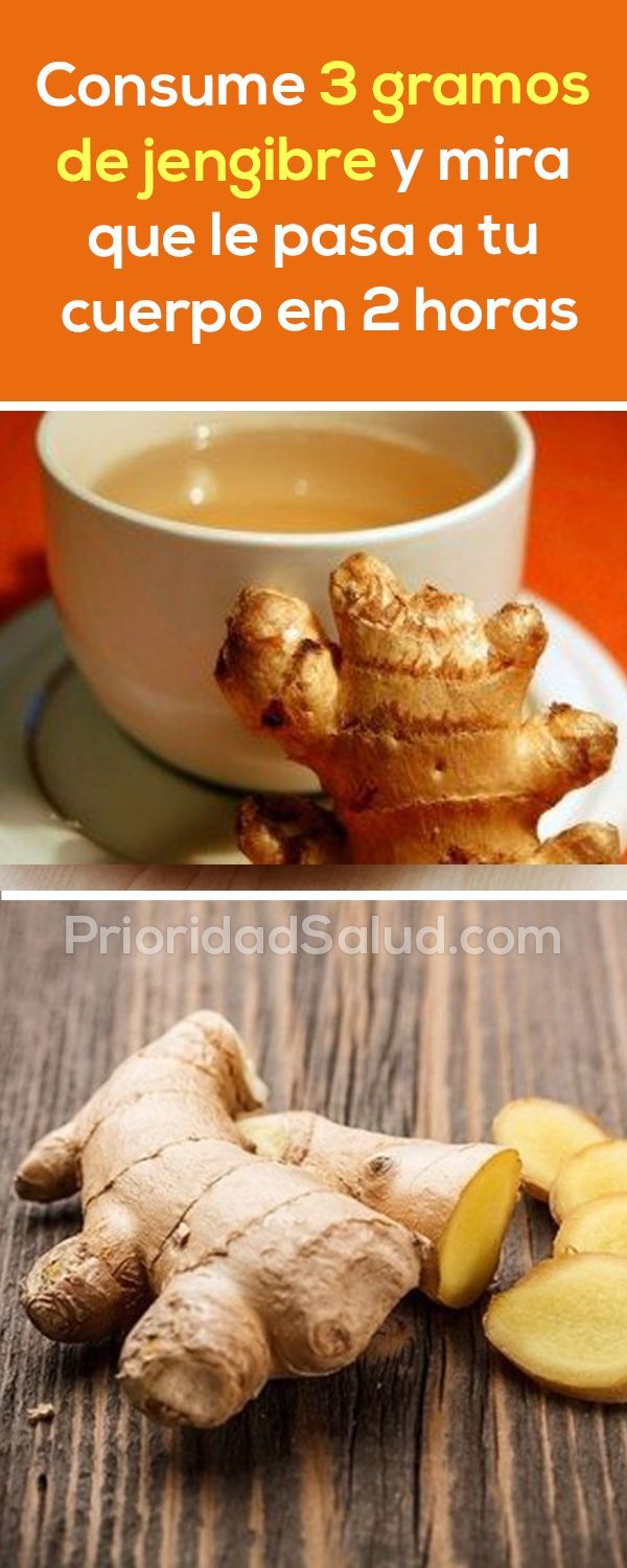 Infusion de jengibre para reflujo