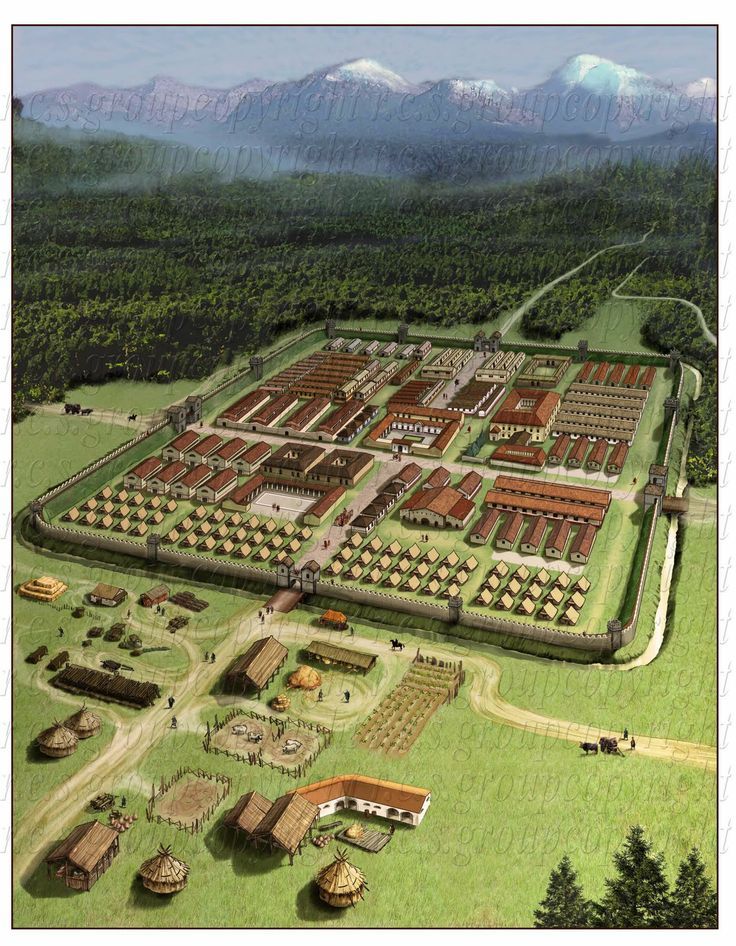 Bildergebnis für roman castles in the roman empire images